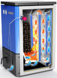 Твердотопливный котел Прометей 20М-5 20 кВт